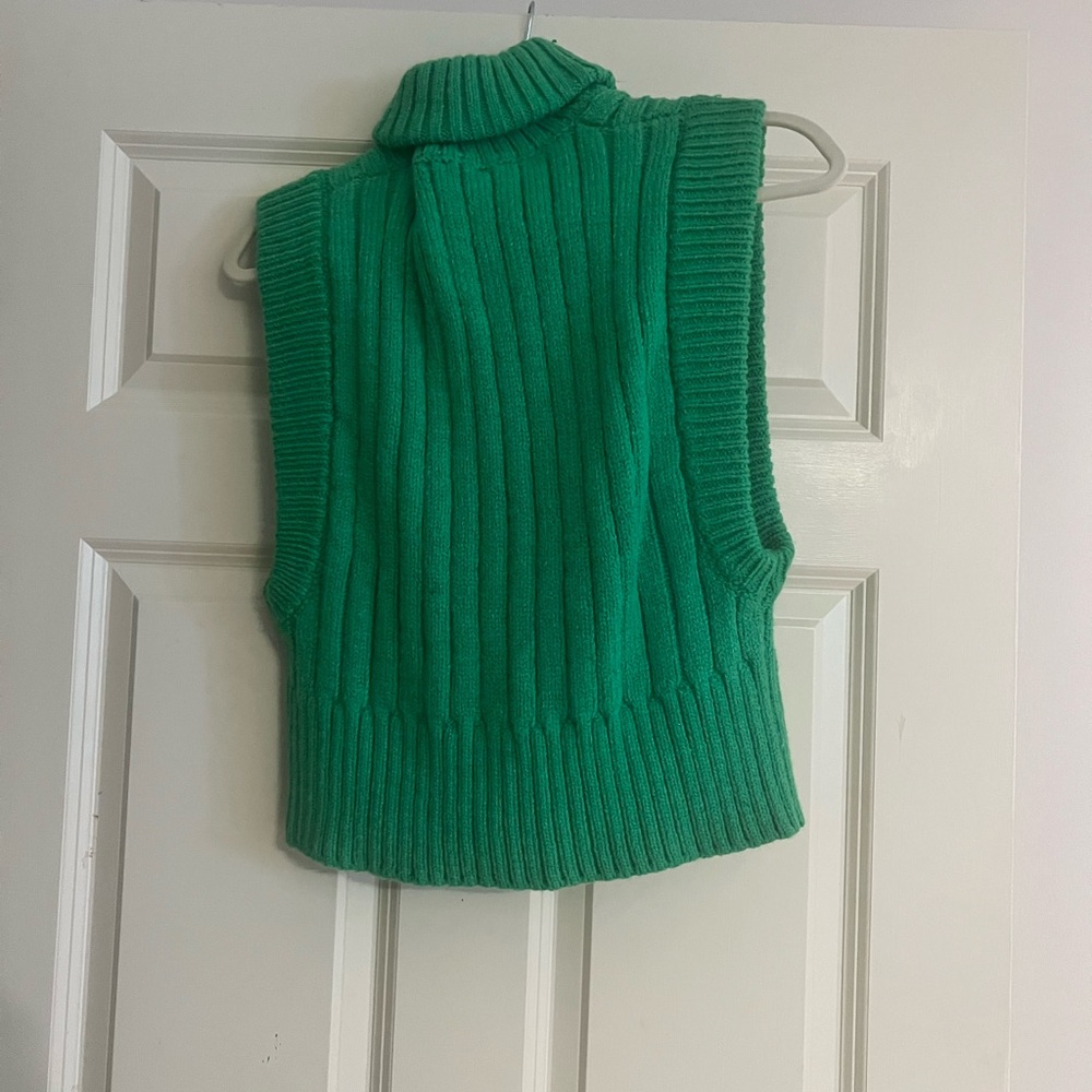 Green top from Zara